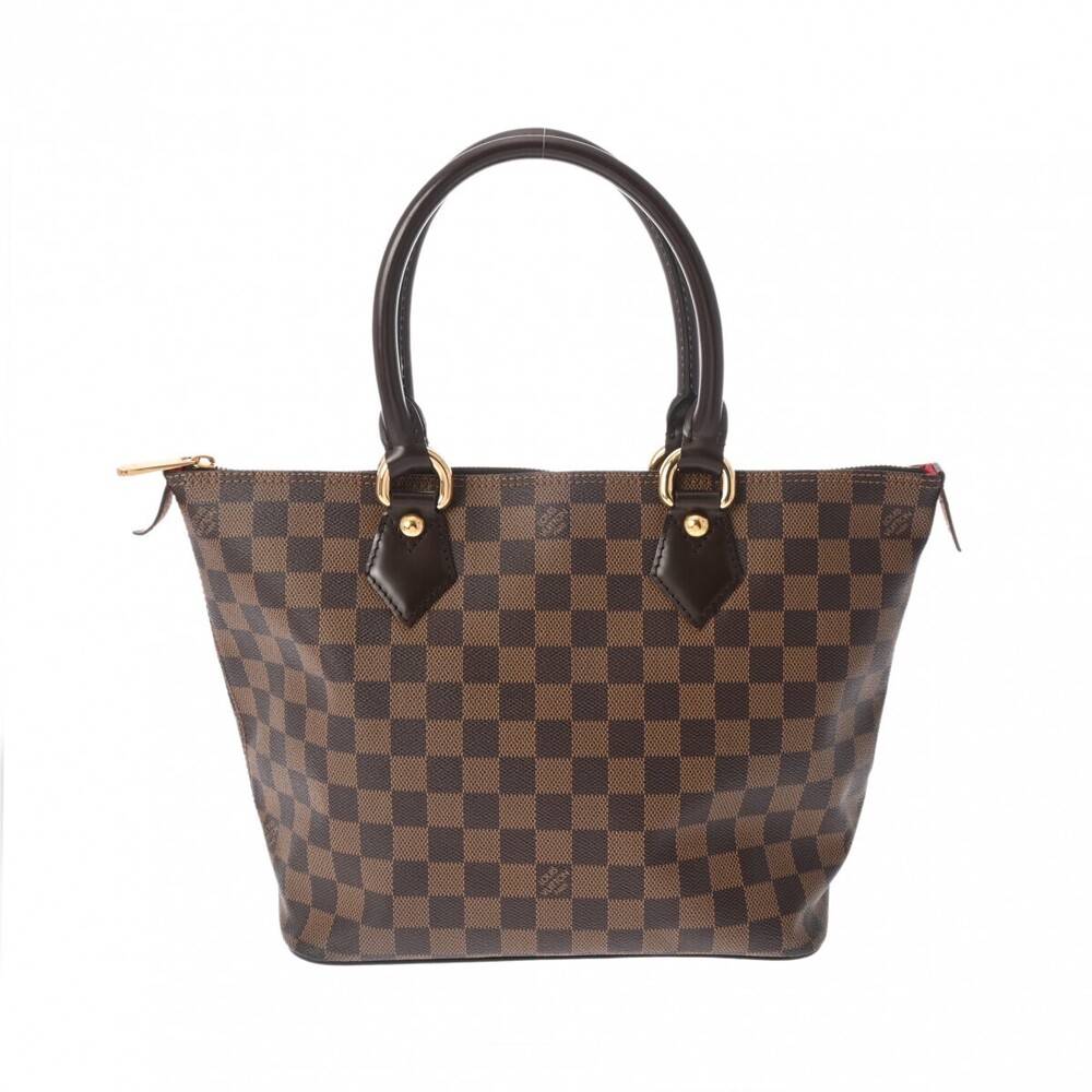 Louis Vuitton Canvas Handbag Saleya Damier Brown - Picture 2 of 11